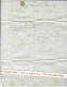 1843  LETTRE FORGES & FONDERIES De Beaulac  Gironde Courregelongue Frères Cachet Bazas Pour Holagray Festugière Bordeaux - 1800 – 1899