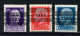 ITALY 1943 OCCUPAZIONE TEDESCA ZARA - SERIE DI 3 VALORI SOVRASTAMPATI "ZARA" MNH - Deutsche Bes.: Zara