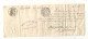 Billet à Ordre , Mirebeau 1875 , Pour LENCLOITRE,  2 Scans - Lettres De Change