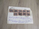 Lettre Russie Russia 9 Stamp Surchargés P100P P200P 1928 Pour Zurich - Briefe U. Dokumente