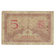 Billet, Madagascar, 5 Francs, KM:35, TB - Madagascar