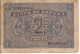 BILLETE DE 2 PTAS DE 1938 CATEDRAL DE BURGOS SERIE B  (BANKNOTE) - 1-2 Pesetas