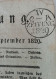 Allgemeine Zeitung 29 Settembre 1829 - Andere & Zonder Classificatie