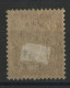 GRAND LIBAN TIMBRES-TAXE N° 8a SURCHARGE RENVERSEE Cote 80 € Neufs * (MH). - Segnatasse