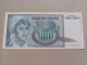 Billete De Yugoslavia De 100 Dinara, Año 1992, Serie AA, UNC - Yougoslavie