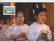 Greenland Maximum Card Mi 547-548 Christmas - The Holy Family - Christ Baby 2009 - Maximumkarten (MC)