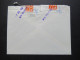 Niederland 1973 2x Verschlusszettel Telegrafie En Telefonie Und Violetter Stempel L1 Den Dungen 7. Sept. 1973 - Covers & Documents