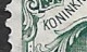 Afwijking Krasje Door 1e K Van Koninkrijk In 1899 Koningin Wilhelmina 1 Gulden Groen NVPH 77 - Errors & Oddities