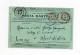 !!! 2 EX. DU 5C TYPE BLANC SUR CARTE POSTALE ESPERANTO DE 1906 - 1900-29 Blanc