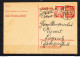 Danzig 1937,Postkarte 5 Pf + 5 Pf Mi 193D Mit Wolff MS 07.5 Gestempelt(D3388) - Interi Postali