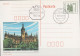 DDR GDR RDA - Bildpostkarte Goethe-Schiller-Denkmal (MiNr: P 109 01/03) 1990 - FDC - Postcards - Used