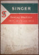 Delcampe - Singer Sewing Machine Manual - No 128 Navette Vibrante - Otros Planes