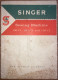 Singer Sewing Machine Manual - No 191Y1 - 191Y2 - 191Y3 - Other Plans