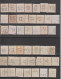 Danemark Lot De 84 Timbres Perforés Perfins - Varietà & Curiosità