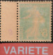 LP3137/902 - 1907 - TYPE SEMEUSE - N°137l (II) NEUF* (charnière) - VARIETE >>> Impression RECTO VERSO (VERSO DOUBLE) - Nuovi