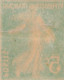 LP3137/902 - 1907 - TYPE SEMEUSE - N°137l (II) NEUF* (charnière) - VARIETE >>> Impression RECTO VERSO (VERSO DOUBLE) - Unused Stamps