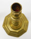 Delcampe - - 2 BOUGEOIRS BRONZE LOUIS XIV JUS De GRENIER PATINE ANCIENNE CANDLESTICK   E - Kandelaars, Kandelaars & Kandelaars