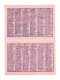 Petit Calendrier 1945 Imprimerie R. Lefebvre Spécialités De Programmes Pour Tous Spectacles Leuze - Petit Format : 1941-60