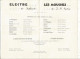 Programme, Groupe Du Théâtre Antique De L'Université De POITIERS, 1954, ELECTRE, LES MOUCHES, Frais Fr 1.65 E - Programs