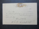 Neuseeland New Zealand Ganzsache / Bedrucke Karte Wellingten Um 1870 / W & G Turnbull & Co. (Lyon & Blair) - Postal Stationery