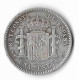 ESPAGNE  1 Peseta  ALPHONSE XIII   4ème Type 1904  5TB+ - Monedas Provinciales