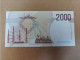 Billete De Italia De 2000 Liras, Año 1990, UNC - A Identificar