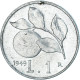 Monnaie, Italie, Lira, 1949 - 1 Lire