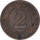 Monnaie, Allemagne, 2 Reichspfennig, 1925 - 2 Rentenpfennig & 2 Reichspfennig