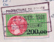 Delcampe - FRANCE / EGYPTE - Passeport émis à Paris 1981 (Fiscal 200,00F) + Fiscaux Egyptiens / Ambassade Egypte à Paris 1984 - Briefe U. Dokumente
