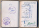 Delcampe - FRANCE / EGYPTE - Passeport émis à Paris 1981 (Fiscal 200,00F) + Fiscaux Egyptiens / Ambassade Egypte à Paris 1984 - Brieven En Documenten