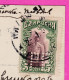 N166 / RARE Bulgaria 1917 Censorship Plovdiv - БГБ Bulgarian General Bank Perfin Perfores Not Used As Intended Bulgarie - Perfins