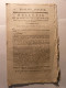 BULLETIN CONVENTION NATIONALE De 1795 - RAPPORT GILLET ARMEES - SCHERER PYRENEES ORIENTALES - KERKUIT LANGLOIS - SARTHE - Wetten & Decreten