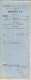 1879 BORDEAUX ASSURANCES MARITIMES NAVIGATION Bordeaux Martinique / Guadeloupe Etats Unis  & Retour Armateurs Vve Cabrol - 1800 – 1899