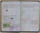 FRANCE / ESPAGNE - Passeport émis à Marseille 1954/57 - Fiscal Type Daussy 2000F + Fiscaux Espagne Consulat De Marseille - Briefe U. Dokumente