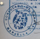 Delcampe - FRANCE / ESPAGNE - Passeport émis à Marseille 1954/57 - Fiscal Type Daussy 2000F + Fiscaux Espagne Consulat De Marseille - Cartas & Documentos