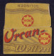 "ORCAN" Razor Blade Old Vintage WRAPPER (see Sales Conditions) - Lames De Rasoir