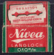 "NIVEA" Razor Blade Old Vintage WRAPPER (see Sales Conditions) - Lames De Rasoir