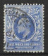 K.U.T..." EAST AFRICA  AND UGANDA .."...KING EDWARD VII....(1901-10.).....15c.......SG39.....CDS....VFU. - Protettorati De Africa Orientale E Uganda