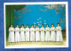 CPM Corée Du Nord Pyongyang -  Folklore Chant Ensemble Vocal Féminin Le Chant De La Fidélité 11/18 Cm - Korea (Nord)