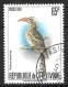 IVORY COAST...." 1980..."....TOCKUS CAMURUS....BIRD...65F......SG665b......CDS...VFU.. - Koekoeken En Toerako's