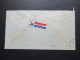 USA 1947 Luftpost Zensurbeleg / Stempel US Civil Censorship "B" FFM / Chicaco Ill. Irving Parks Sta. Nach Stuttgart 13 - Briefe U. Dokumente