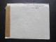 Belgien 1951 Auslandsbrief Nach Wien Zensurbeleg / Stempel Österrereichische Zensurstelle 858 Und Verschlussstreifen - Storia Postale