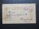 Ungarn 1889 Ganzsache Mit Zusatzfrankatur Stempel Szeged Nach Burgdorf In Der Schweiz Mit Ank. Stempel - Postwaardestukken