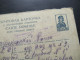 Russland UdSSR 1939 / 1941 Ganzsache Avec Reponse Payee / Antwortkarte P 156 F - Storia Postale