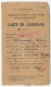 FRANCE - 2 Cartes De Jardinage - Chamalières (P.de D) 1942 Et Hirson (Aisne) 1942 - Unclassified