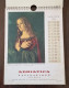 Calendrier Publicitaire ADRIATICA 1965 Figures De Femme Dans La Peinture Venitienne - Big : 1961-70