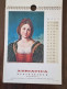 Calendrier Publicitaire ADRIATICA 1965 Figures De Femme Dans La Peinture Venitienne - Grand Format : 1961-70