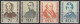 BRD - HELFER DER MENSCHHEIT 1955 Mi 222-225 **/MNH  /*48 - Nuevos