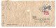 Enveloppe 2 Stamps - Briefe U. Dokumente