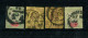 "GROSSBRITANIEN" 4 Werte Mit "LOCHUNG/PERFIN" Gestempelt (16272) - Used Stamps
